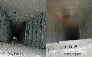 Before and after chimney sweep example 3
