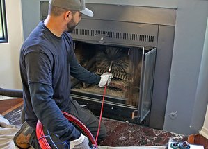Fireplace cleaning